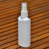 Láhev oval 115 ml se sprejem bílá