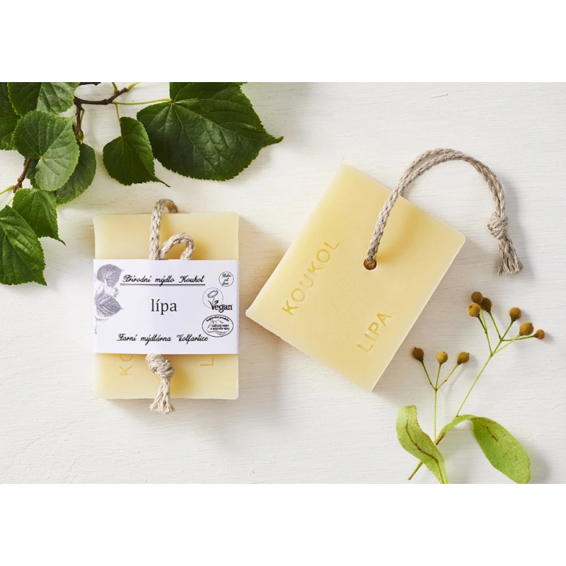 TUHÉ PŘÍRODNÍ MÝDLO LÍPA